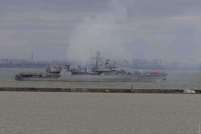 Флагман українського флоту Гетьман Сагайдачний вперше з початку року вийшов в море - фото 237629