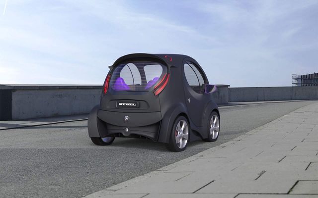 Творець Hymera показав український компактний електрокар - фото 238352