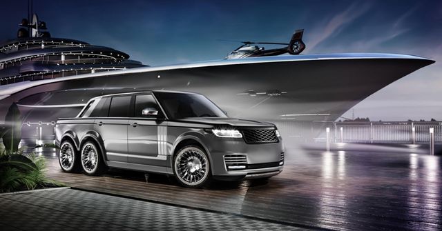 Унікальний Range Rover представлять як аксесуар для розкішної яхти - фото 244288
