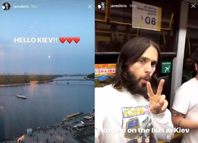 Джаред Лето прогулявся нічним Києвом- фото 244405