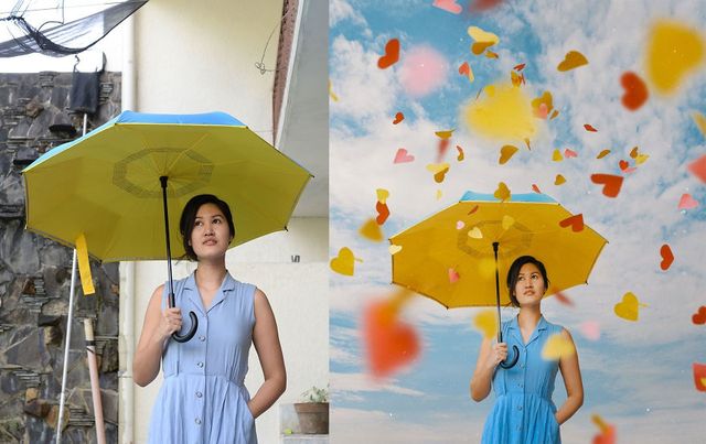 Художниця показала казкові фото до і після фотошопу - фото 240859