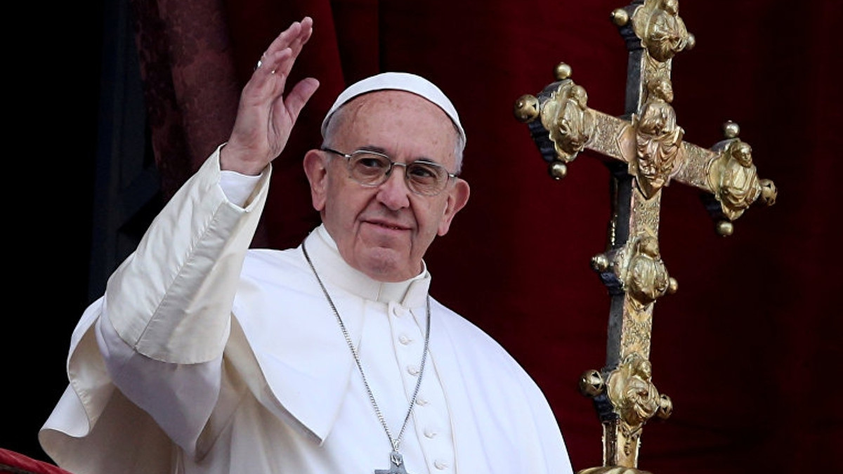 Папа Римський привітав християн східного обряду з Великоднем - фото 1
