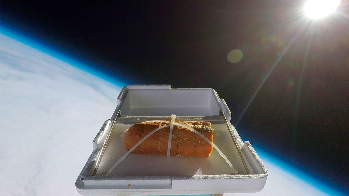 Блогер запустив хліб у космос, щоб дізнатися, чи зміниться його смак - фото 1
