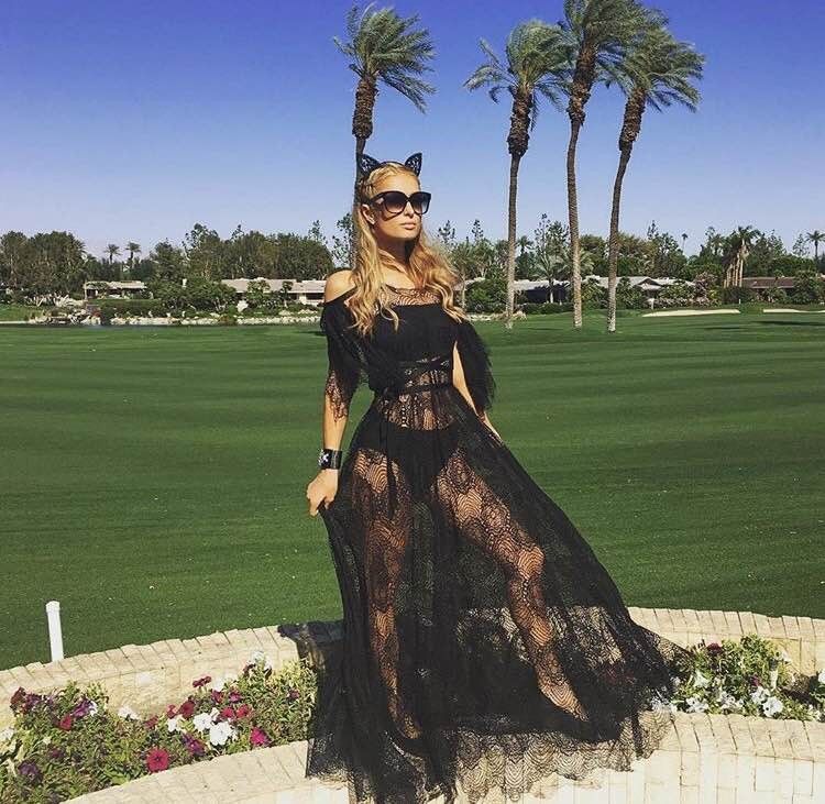 Чорний метелик: Періс Хілтон похизувалась незвичайним образом