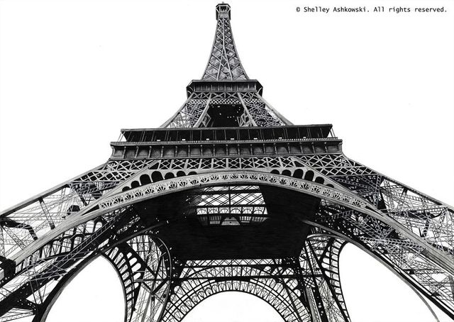 Художниця малює міста звичайною ручкою, і це неймовірно - фото 251306