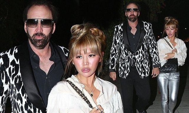 Ніколас Кейдж з'явився на публіці у новому гламурному образі- фото 249493