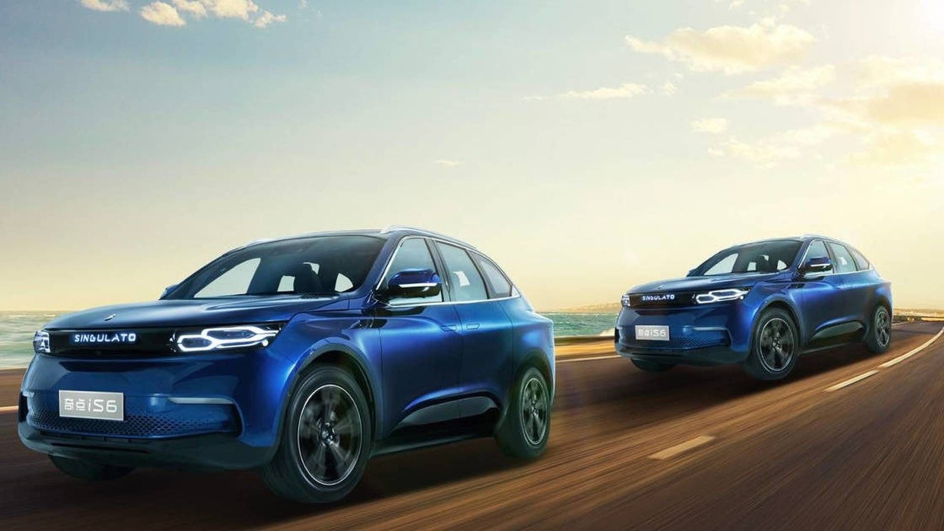 Китайці показали електричний кросовер з незвичайними дверима