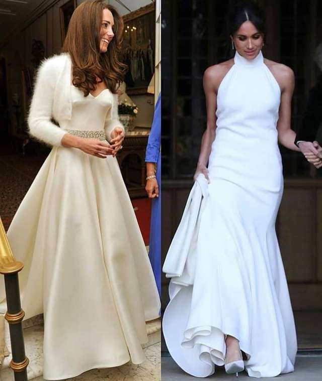 Весільний образ Меган Маркл порівняли з вбранням Кейт Міддлтон і принцеси Діани - фото 248885