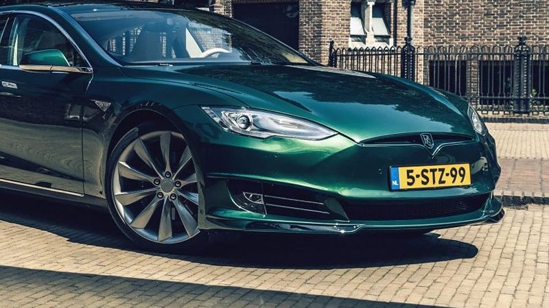 У Нідерландах створили універсал на базі Tesla Model S - фото 1