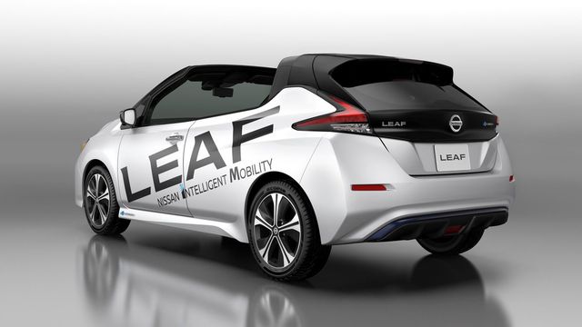 Nissan Leaf‍: компанія представила модель електрокара без даху - фото 250347