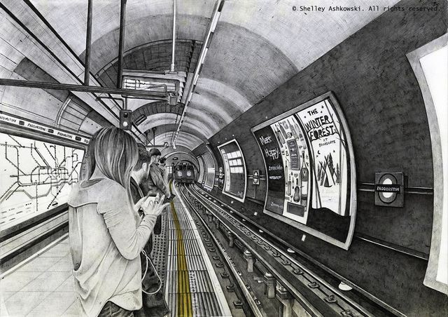 Художниця малює міста звичайною ручкою, і це неймовірно - фото 251307