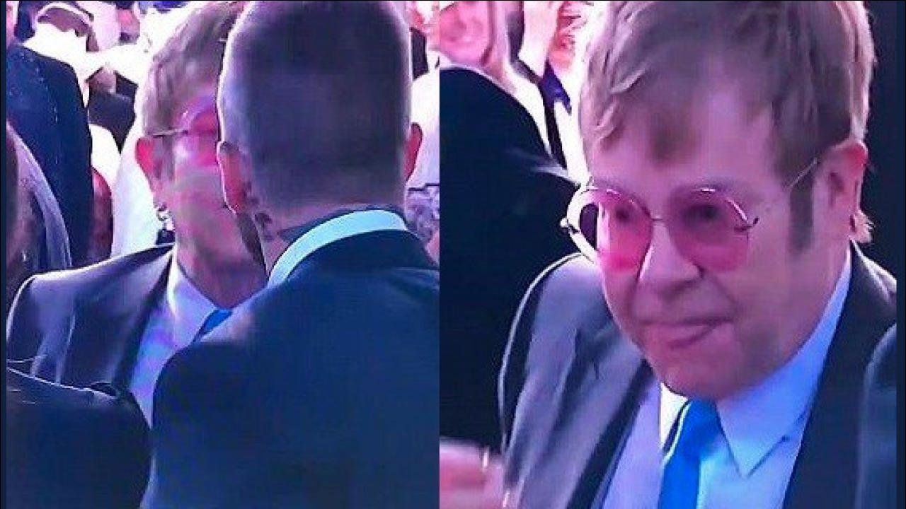 Поцілунок Елтона Джона і Бекхема шокував мережу: відео