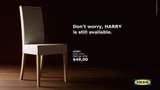 Гаррі вільний: у IKEA здивували рекламою крісла