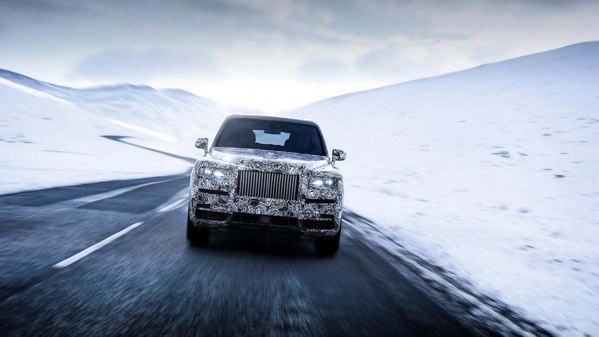 Rolls-Royce показав тизерне фото позашляховика Cullinan