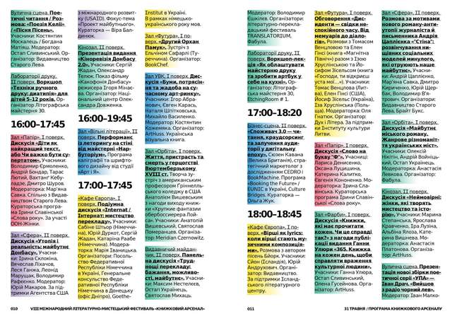 Книжковий Арсенал 2018: програма фестивалю на всі дні - фото 251285