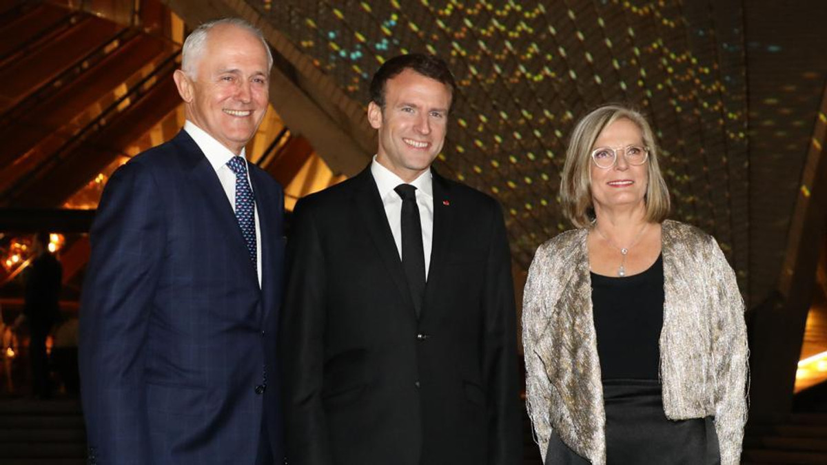 Макрон вважає дружину прем'єр-міністра Австралії "смачною" - фото 1
