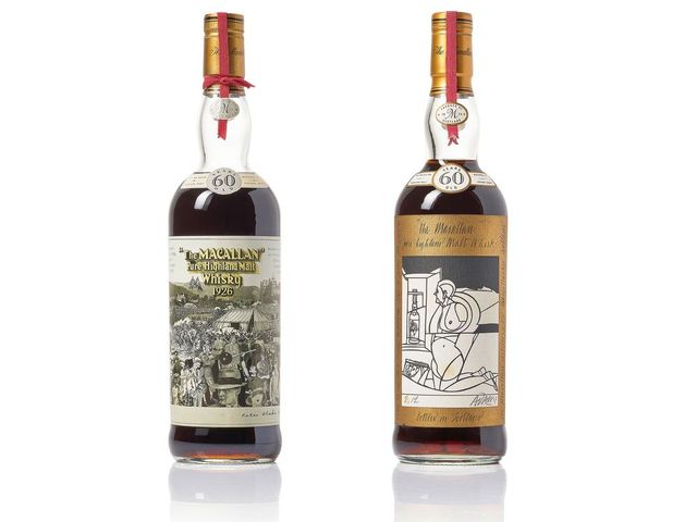 Пляшку віскі Macallan продали за рекордну суму- фото 249297