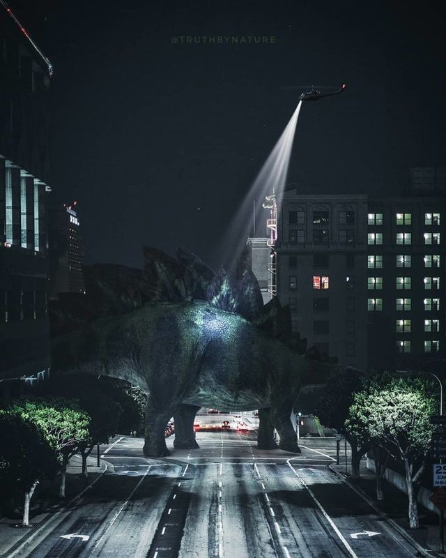 Світ у полоні величезних тварин: фантастичні кадри - фото 247434