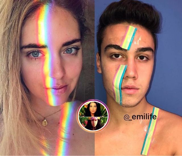 Італієць геніально відтворює фото зірок - фото 250133