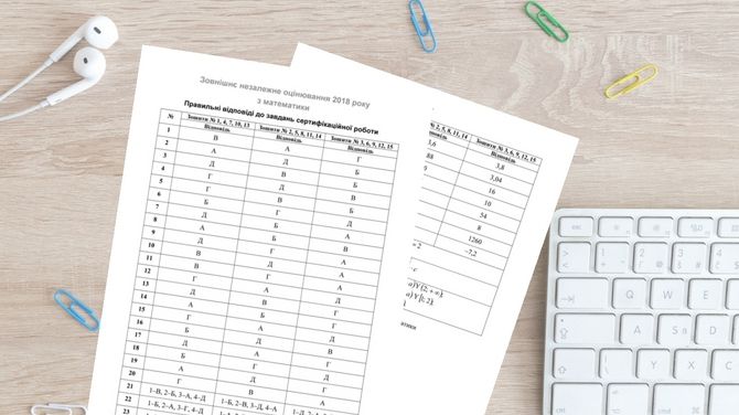 З'явилися відповіді на ЗНО з математики 2018 - фото 1