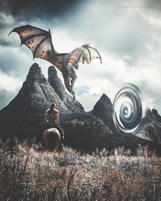 Світ у полоні величезних тварин: фантастичні кадри - фото 247440