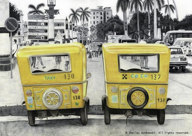 Художниця малює міста звичайною ручкою, і це неймовірно - фото 251310