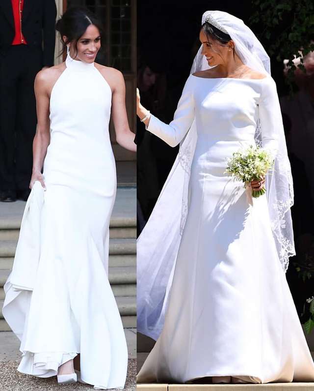Весільний образ Меган Маркл порівняли з вбранням Кейт Міддлтон і принцеси Діани - фото 248881