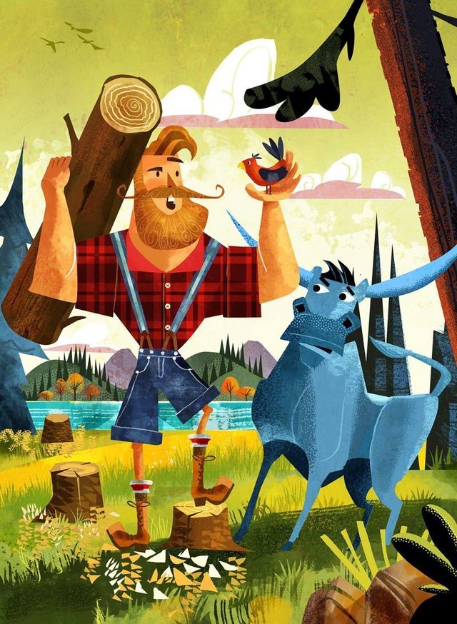 Яскраві ілюстрація життя, які створюють затишок - фото 245643