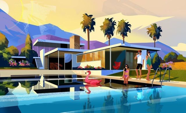 Яскраві ілюстрація життя, які створюють затишок - фото 245629