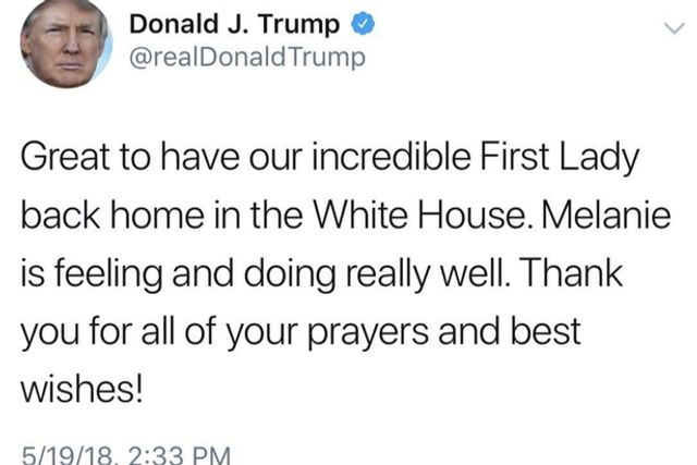 Забув ім'я? Дональд Трамп сконфузився з дружиною - фото 248909