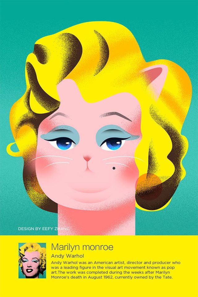 Коти стали головними героями відомих картин - фото 246394