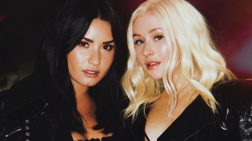 Крістіна Агілера і Демі Ловато - фото 1