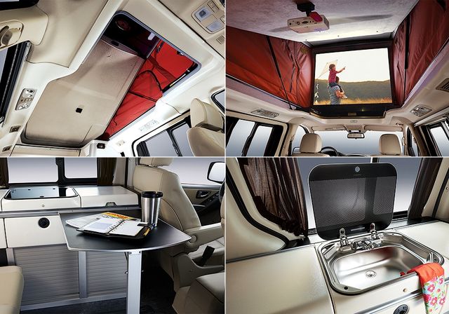 Мінівен Hyundai перетворили в будинок на колесах - фото 247956