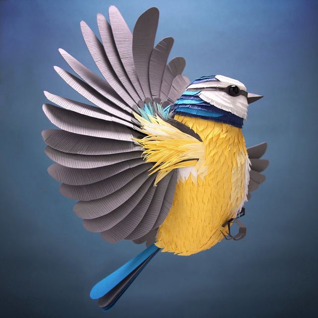 Художниця створює неймовірні скульптури з паперу - фото 246497