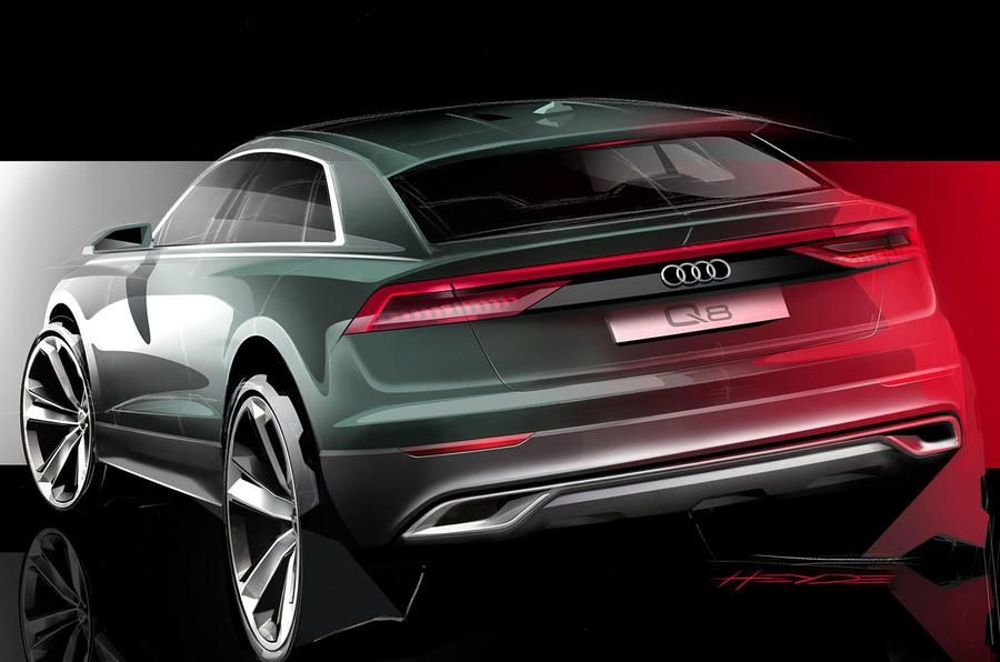 Audi Q8: ефектний тизер нового кросовера