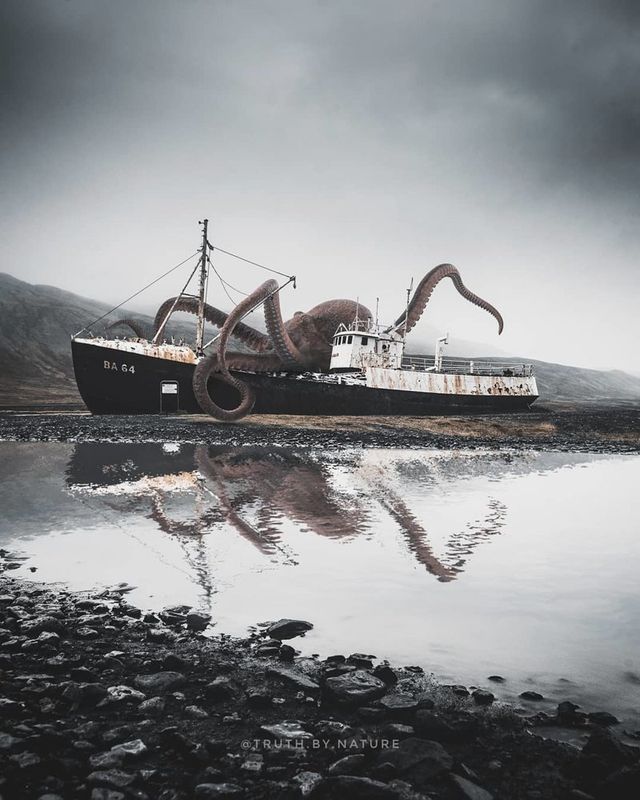 Світ у полоні величезних тварин: фантастичні кадри - фото 247435