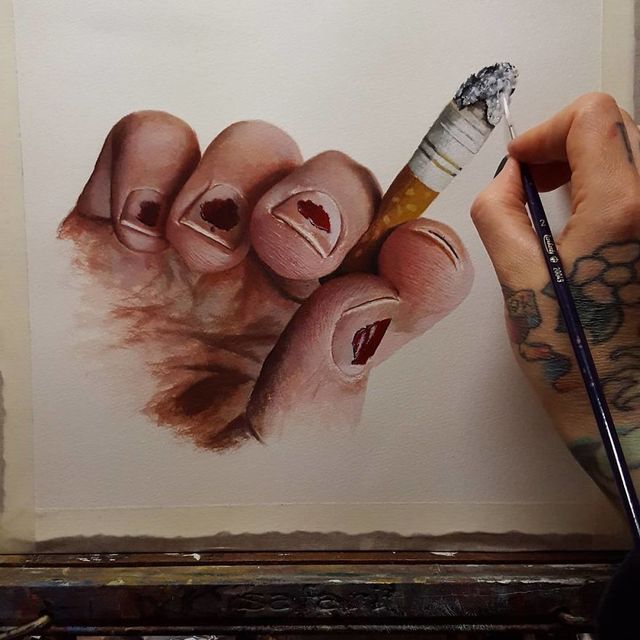 Неймовірно реалістичні картини з татуюваннями, які вражають - фото 247664