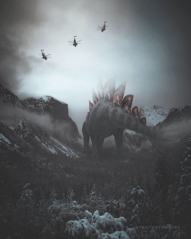 Світ у полоні величезних тварин: фантастичні кадри - фото 247433