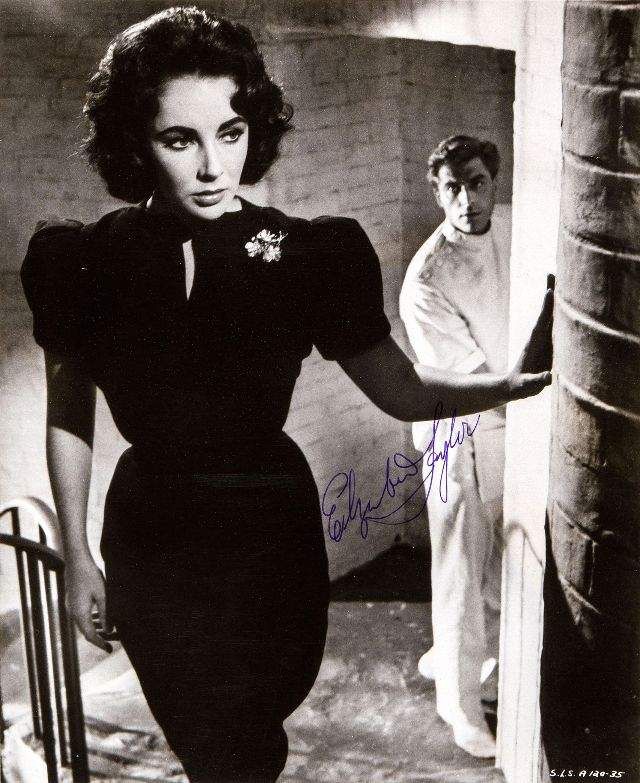 Рідкісні кадри Елізабет Тейлор зі зйомок фільму - фото 250193