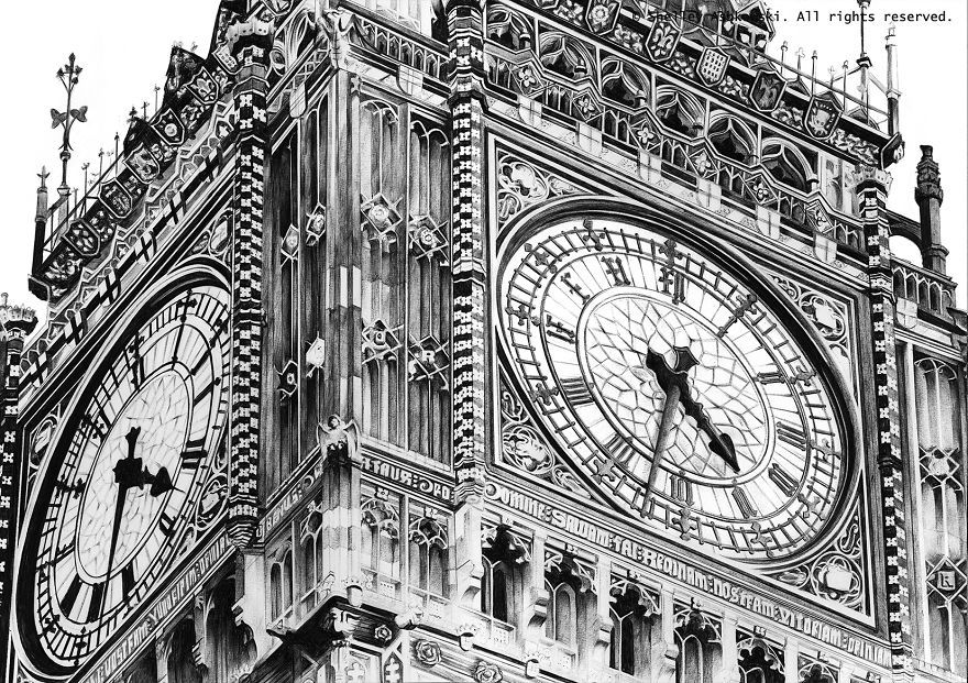 Художниця малює міста звичайною ручкою, і це неймовірно