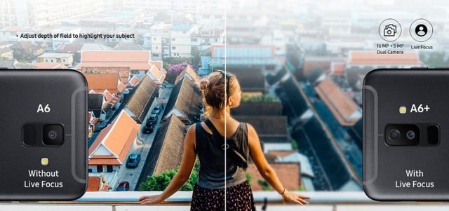 Samsung Galaxy A6 і A6 Plus: характеристики та ціни - фото 244843