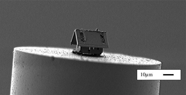 Французька 'нанофабрика' зібрала найменший у світі будинок - фото 249147