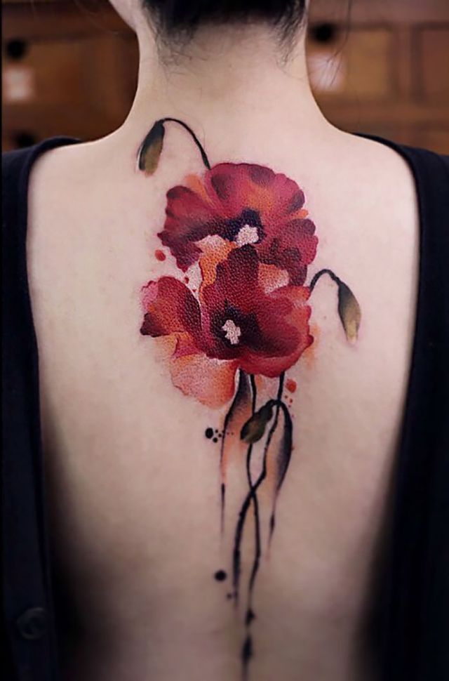 Акварельні татуювання від китайського майстра - фото 247703