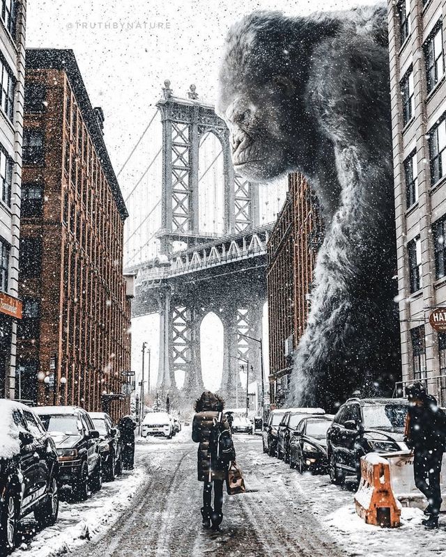 Світ у полоні величезних тварин: фантастичні кадри - фото 247442