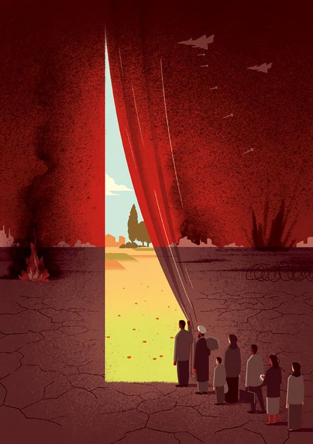 Провокаційні ілюстрації про сьогодення, які змушують думати - фото 245475