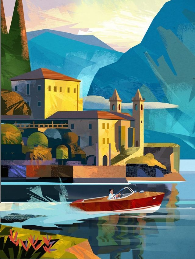 Яскраві ілюстрація життя, які створюють затишок - фото 245640