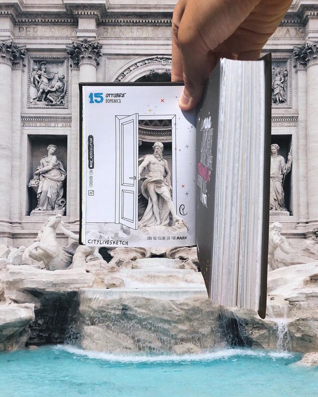 Художник поєднує реальність з малюнками: казкові фото - фото 258278