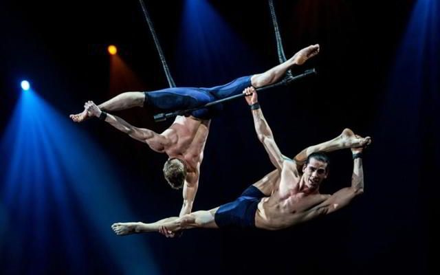 Китайський акробат зірвався з 10-метрової висоти: відеофакт