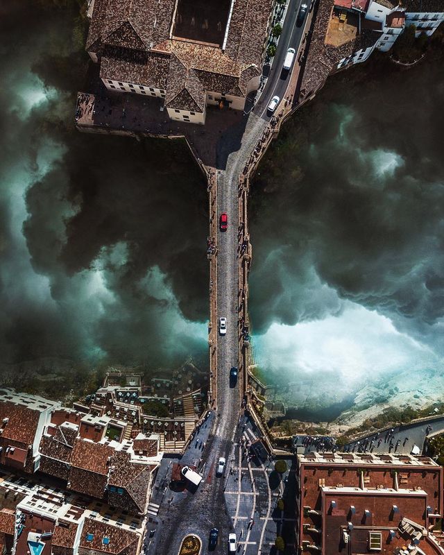 Фотоколажі талановитого художника, які змусять затримати погляд - фото 258952