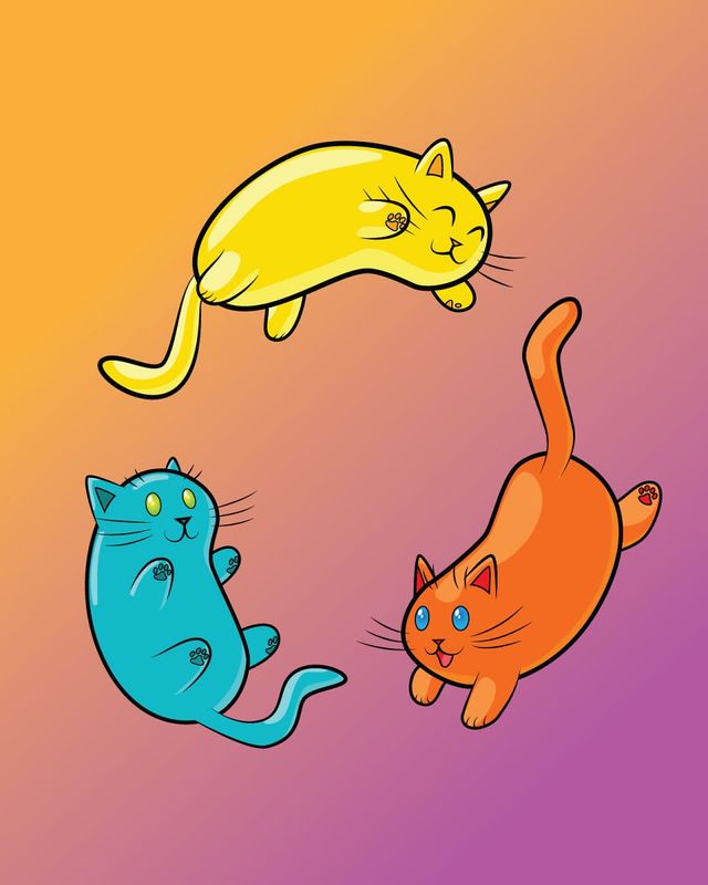 Котоїжа: художниця поєднала тварин і страви в кумедних малюнках - фото 255101